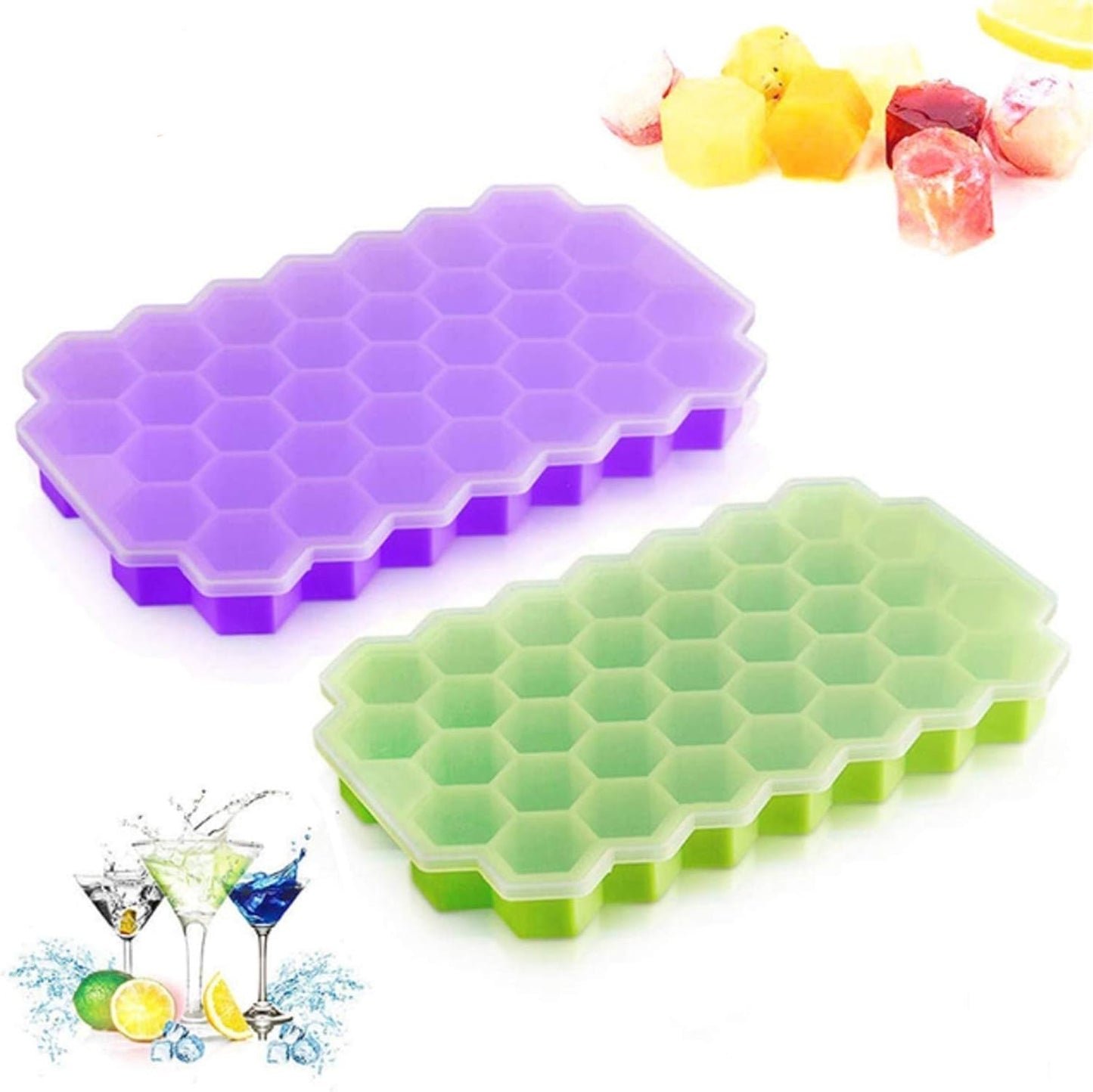 Silicone Ice Cube Tray