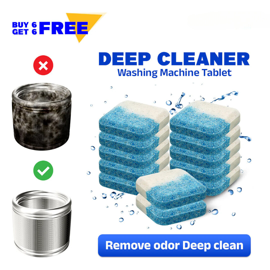 Washing Machine Cleaner Tablets(12 Pcs)