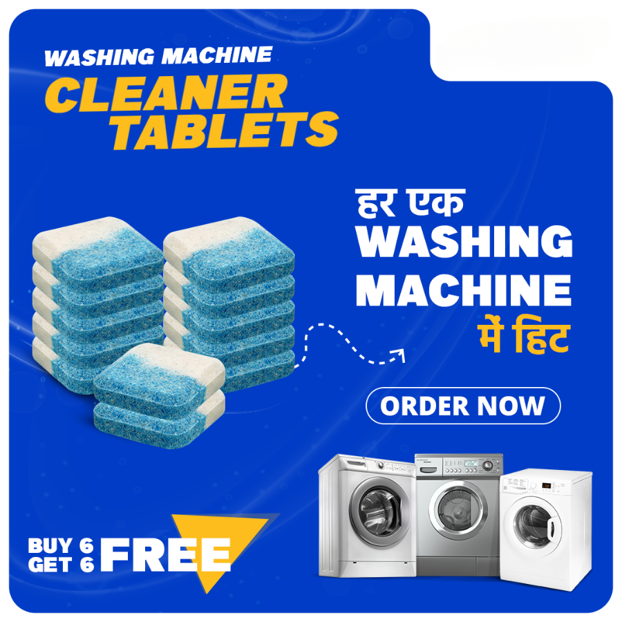 Washing Machine Cleaner Tablets(12 Pcs)
