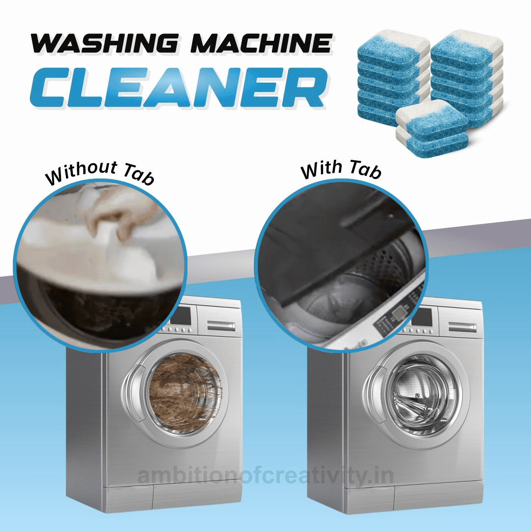 Washing Machine Cleaner Tablets(12 Pcs)