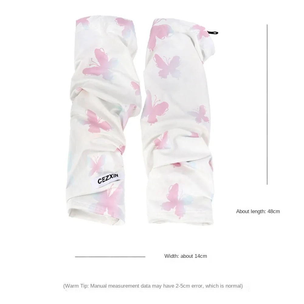 1 Pair of Ice Silk Sleeves for Both Man and Women