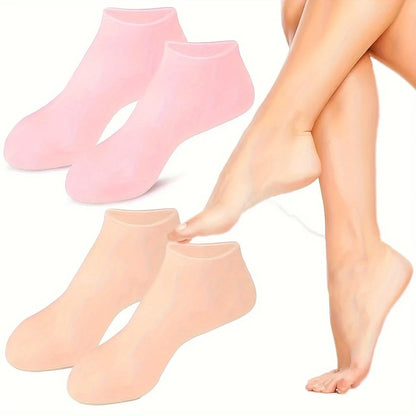 2 Pack Silicone Gel Socks