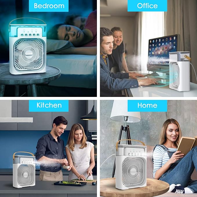2-in-1 Personal Air Cooler &amp; Humidifier!
