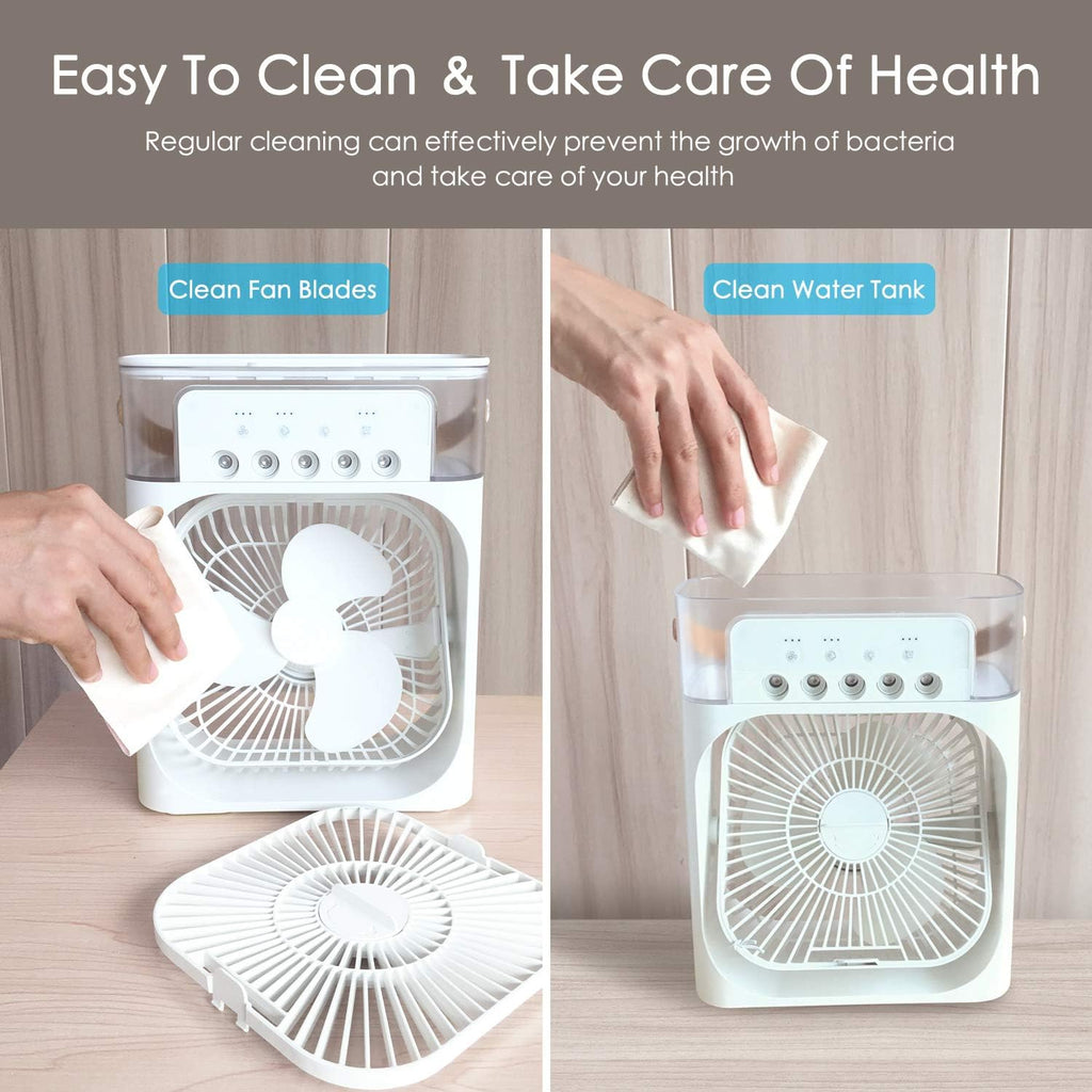 2-in-1 Personal Air Cooler &amp; Humidifier!