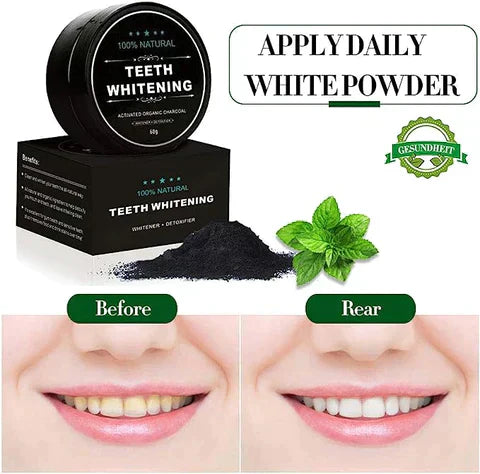  Charcoal Teeth Whitening Powder