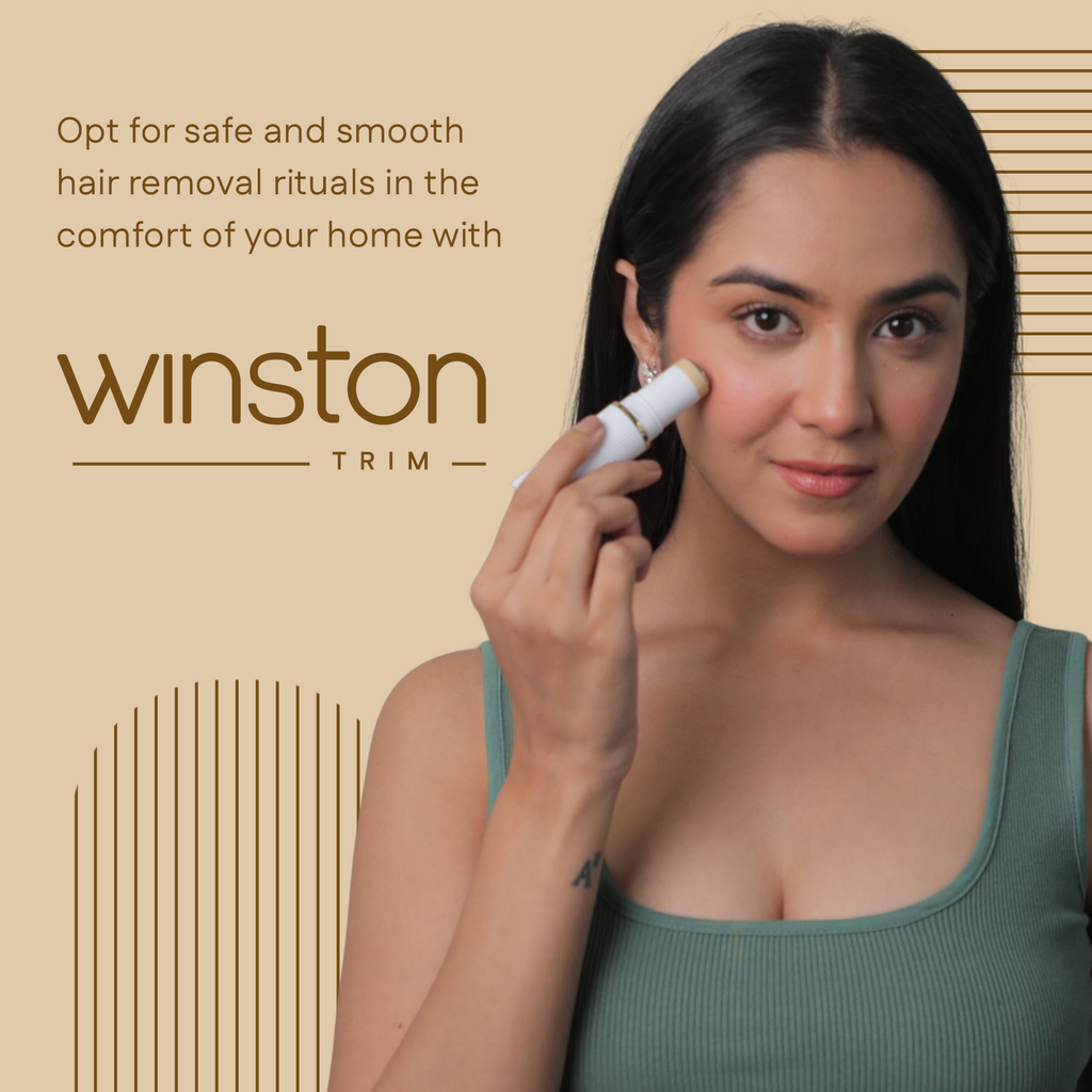 Face Trimmer | Painless Facial Hair Removal Tool With 3D Cutting Technology