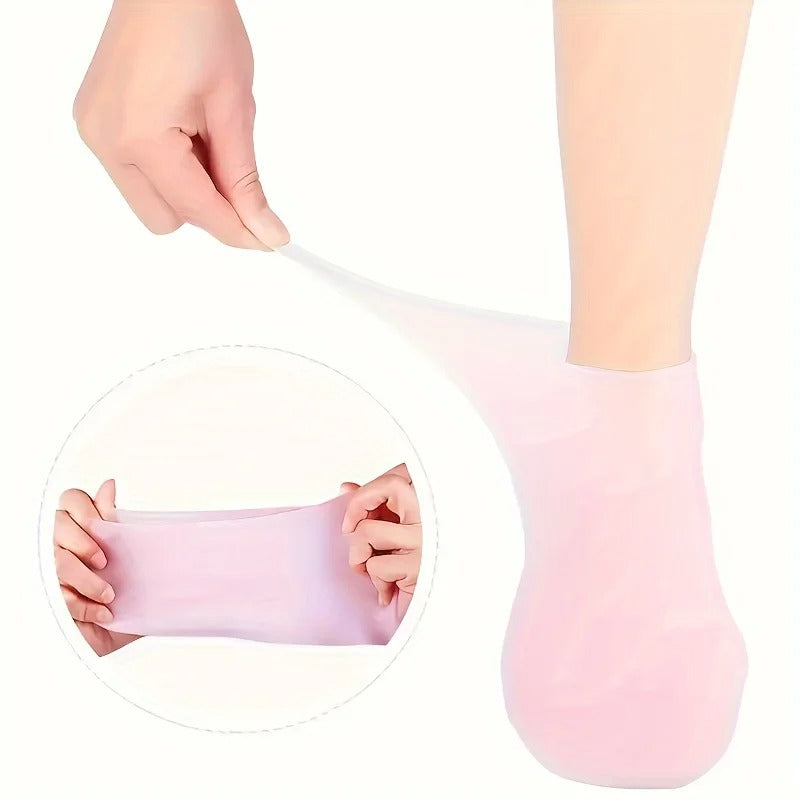 2 Pack Silicone Gel Socks