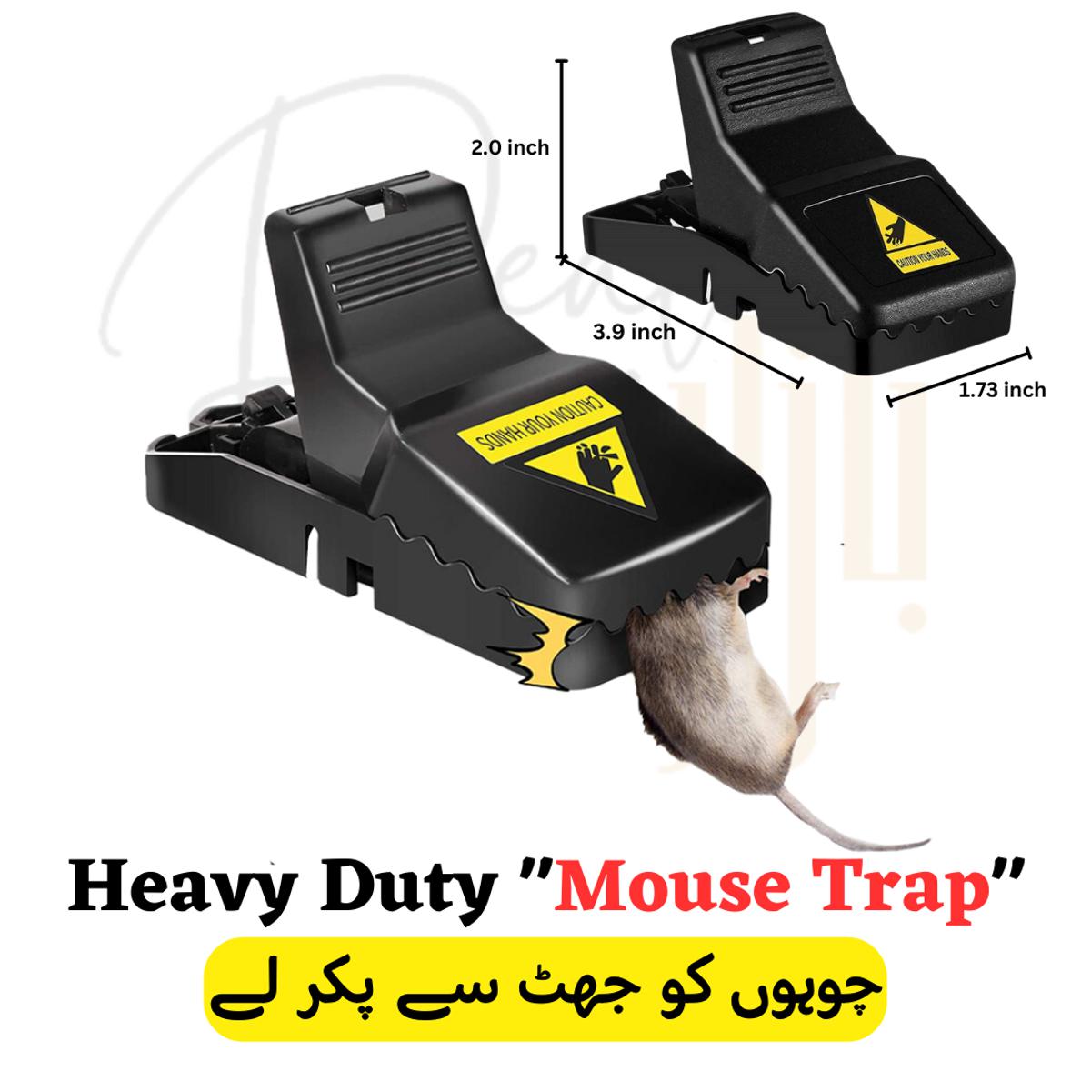 Heavy Duty Plastic Mouse Trap - Trend Oye