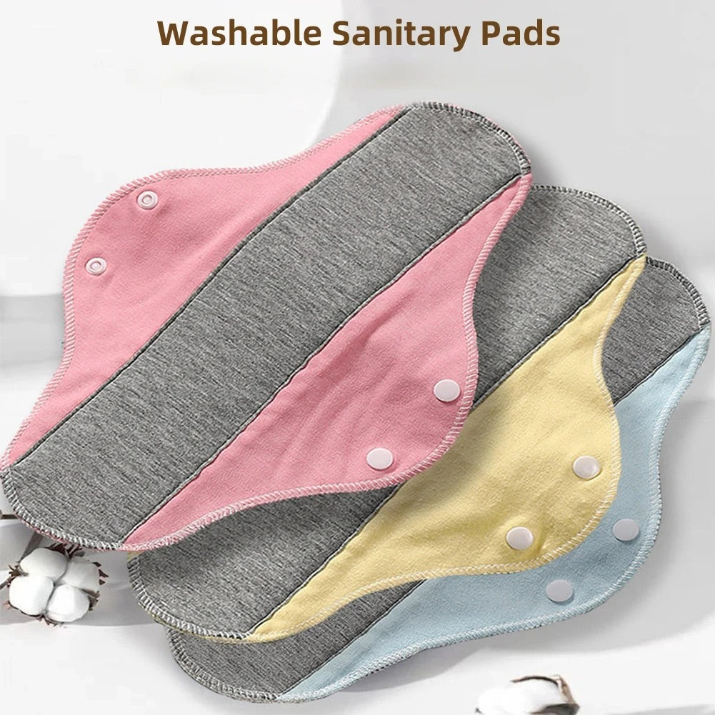 Reusable Organic Cotton Cloth Pads 🍃